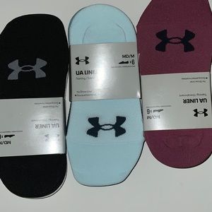 Under Armour women’s six pack, essential, ultra low socks
